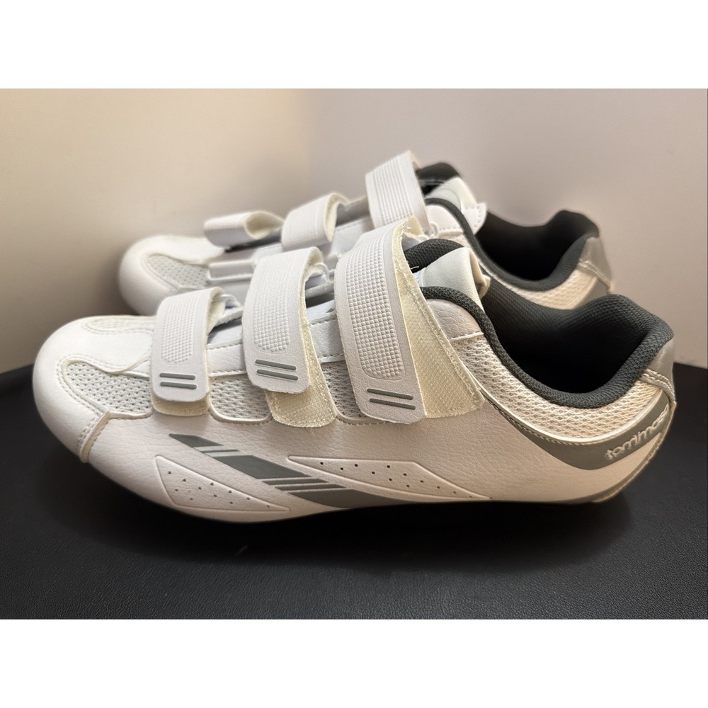 Tommaso Women's Eur 39 US 10.5 Pista 100 Cycling Shoes White Silver